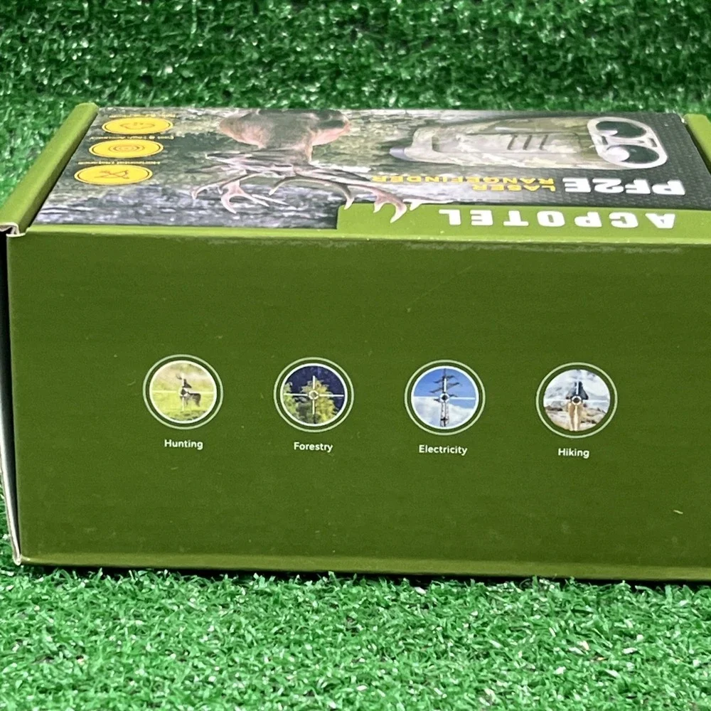 ACPOTEL PF2E Camo Rangefinder 1200 yd 6X Compass Case New